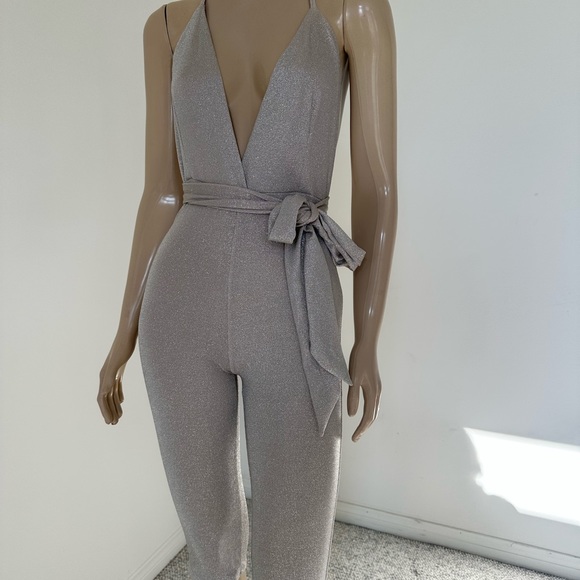 Shiny jump suit club or birthday size S used - Picture 8 of 9
